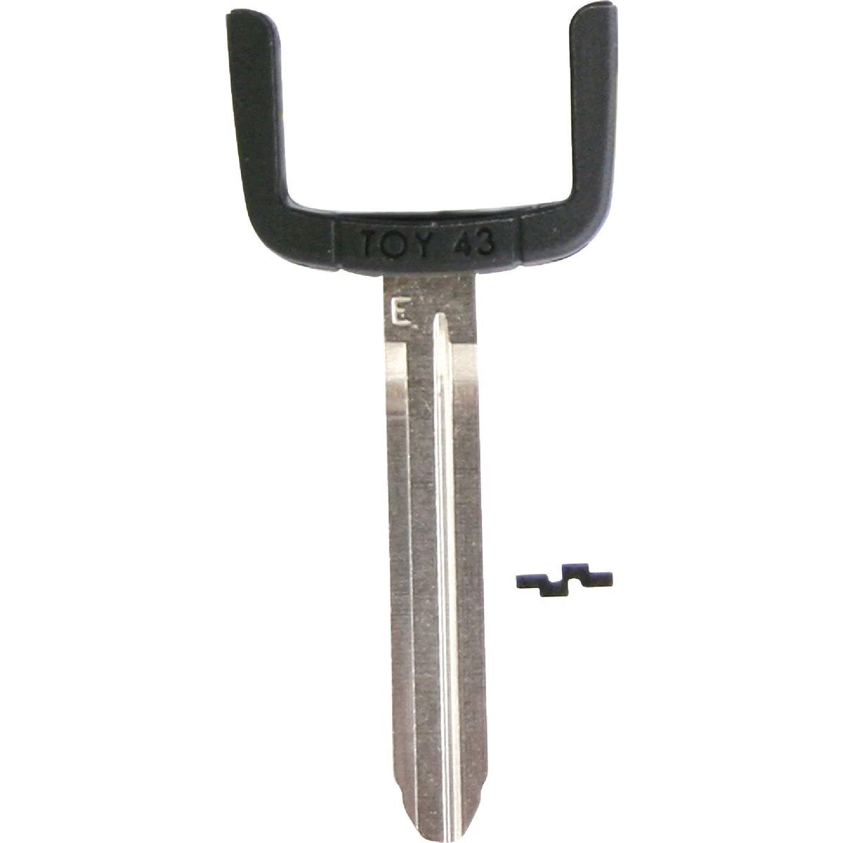 Ez Clone Chip Key Blade, Model Eb3-e-toy43, Nickel-plated Brass