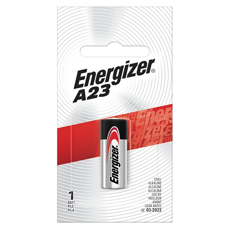 Miniature A23 Alkaline Battery, 1 Pack