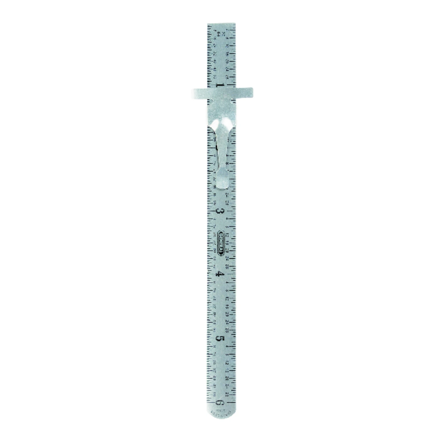 Flex Precision Stainless Steel Measuring Rule, 6 Inches Length