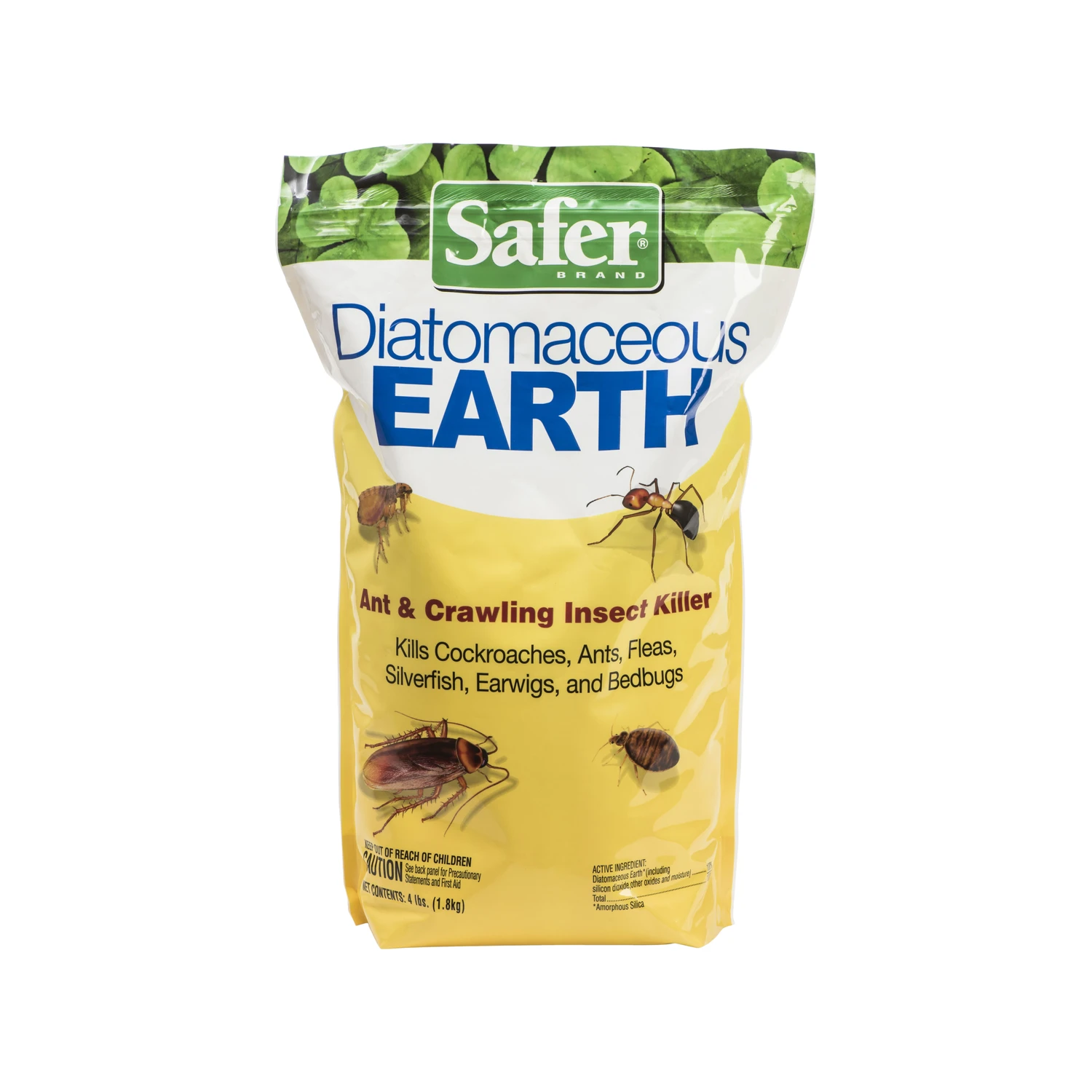 Diatomaceous Earth Natural Insecticide And Pest Control, 4 Pounds