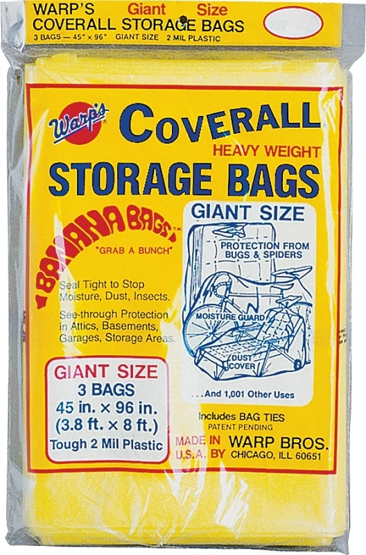 3-pk. Large Storage Bags, 45x96-in.