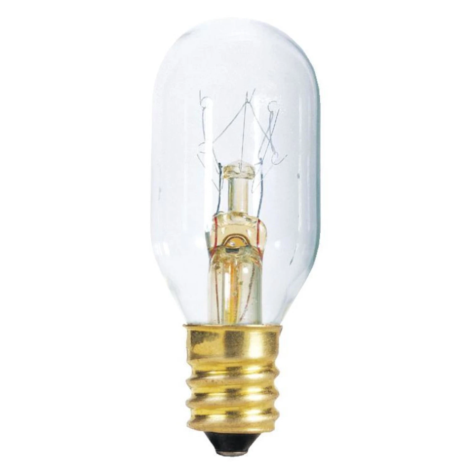 15-watt Clear Tubular Light Bulb