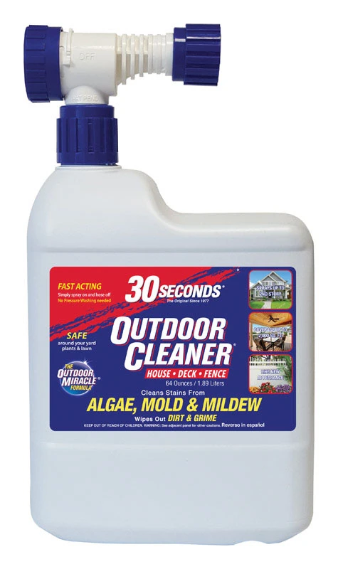 Outdoor Cleaner Mold And Mildew Stain Remover Hose End Ready To Use 64 Fluid Ounce