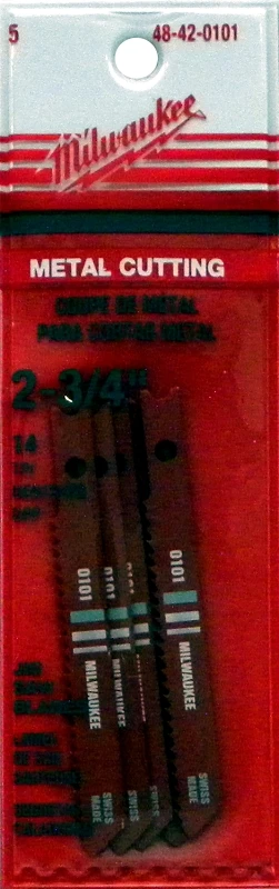 2-3/4 In. 14 Tpi U Shank High Speed Steel Jig Saw Blade