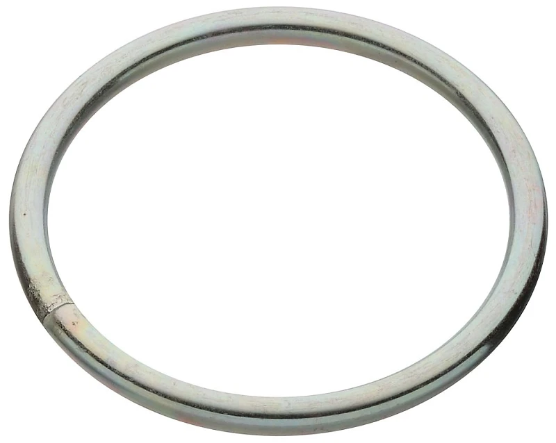 Zinc Plated Steel Connecting Ring, Size Number 1, 3 Inch Diameter