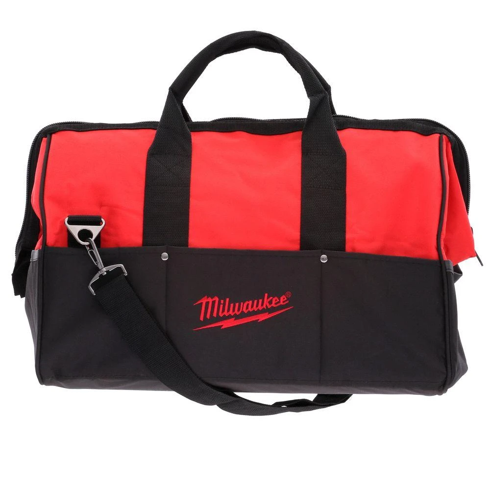 18 In. Contractor Bag, Model 48-55-3510, Durable Red Design