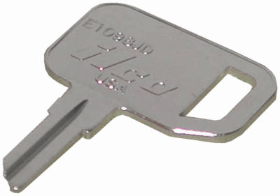 Nickel/ Brass John Deere Key Blank