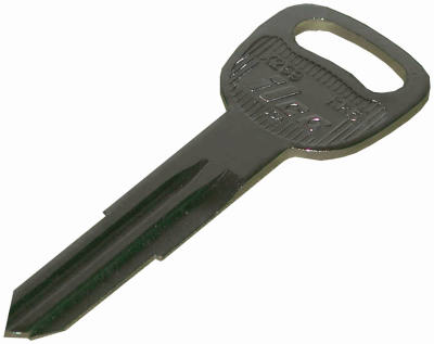 Nickel/ Brass Kia Rio Key Blank