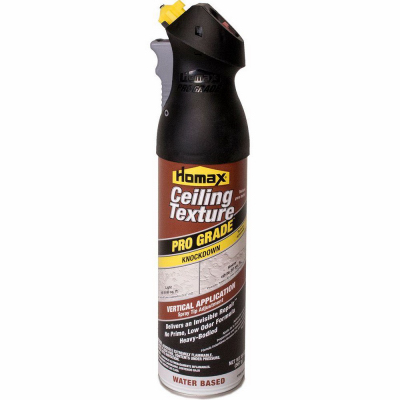 Pro Grade Flat White Knockdown Ceiling Texture Spray 20 Oz - Model 4665