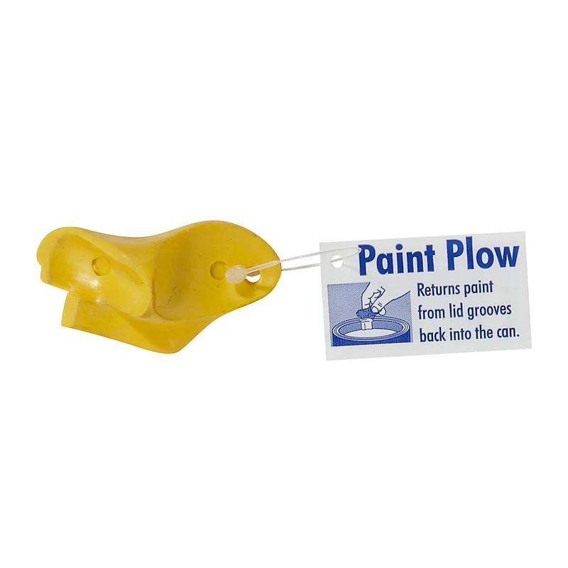 1-1/2 In. W X 2-1/4 In. L Yellow Plastic Paint Plow