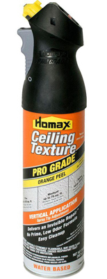 Pro Grade Flat White Orange Peel Ceiling Texture Spray 20 Oz - Model 4692