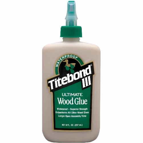 Iii Ultimate Wood Glue, 8 Ounce Bottle, High Strength Adhesive For Wood Projects