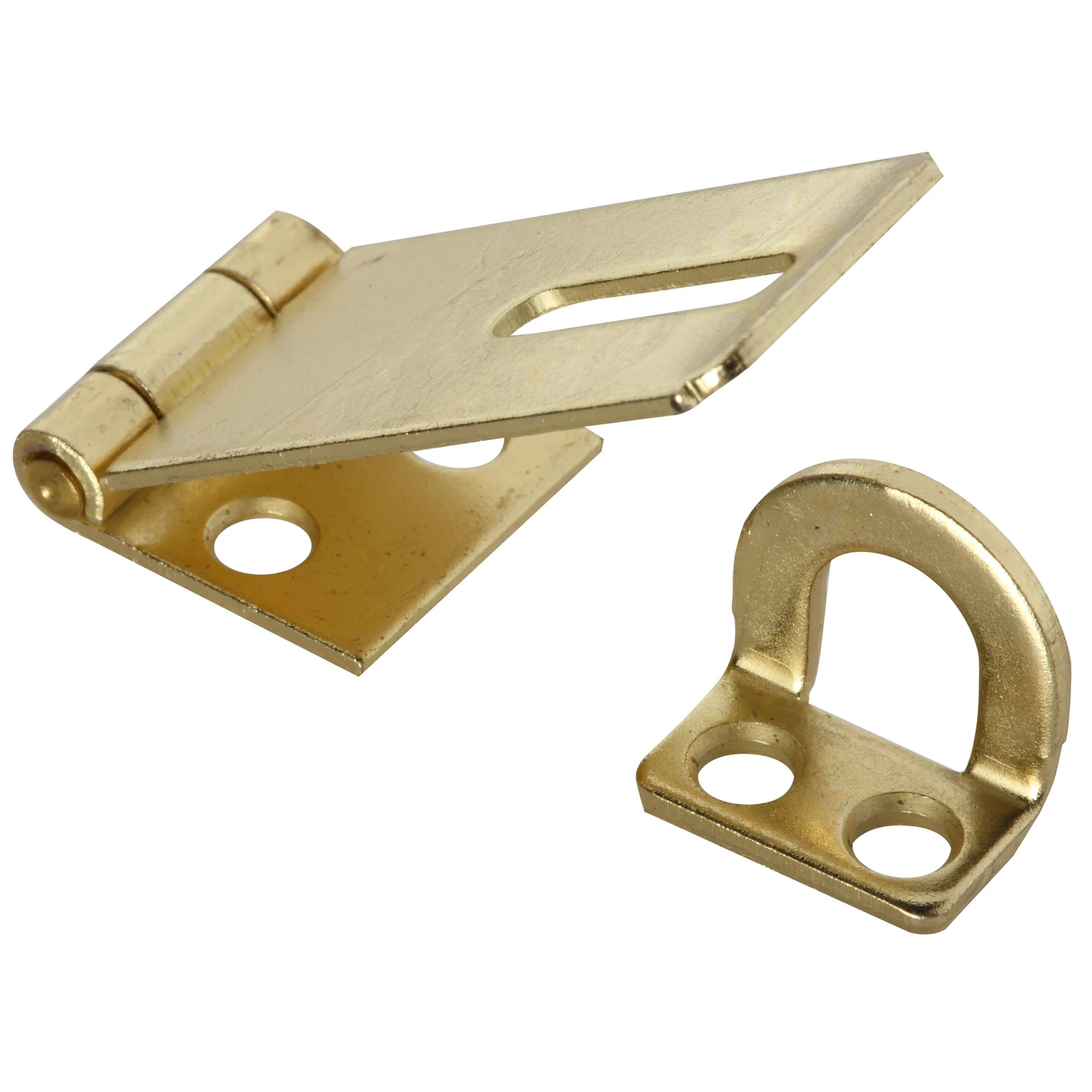 1-3/4 In. Dull Brass Safety Hasp