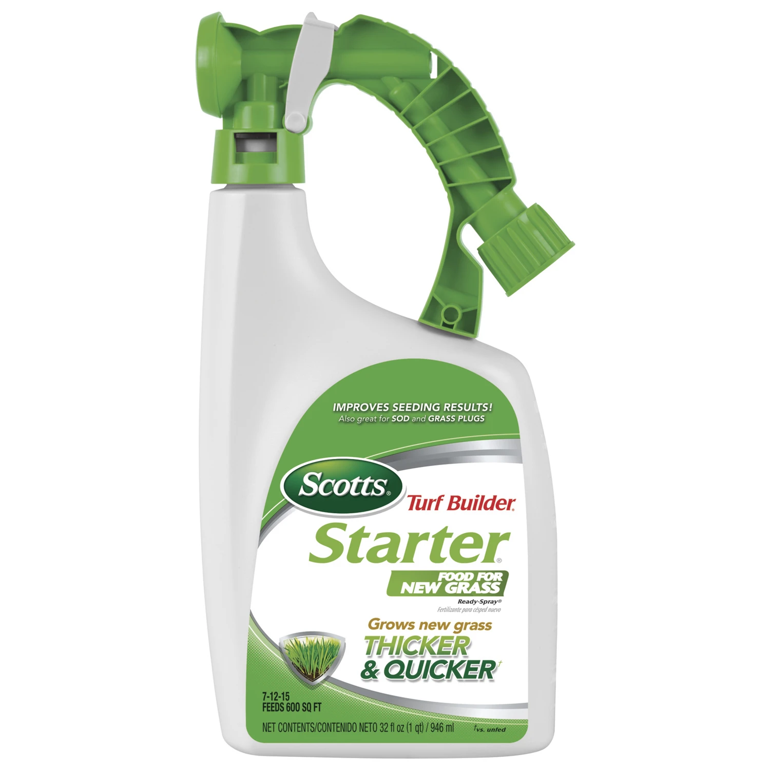 Turf Builder Starter Food For New Grass Ready-spray, 32 Fluid Ounce, Covers 600 Square Feet