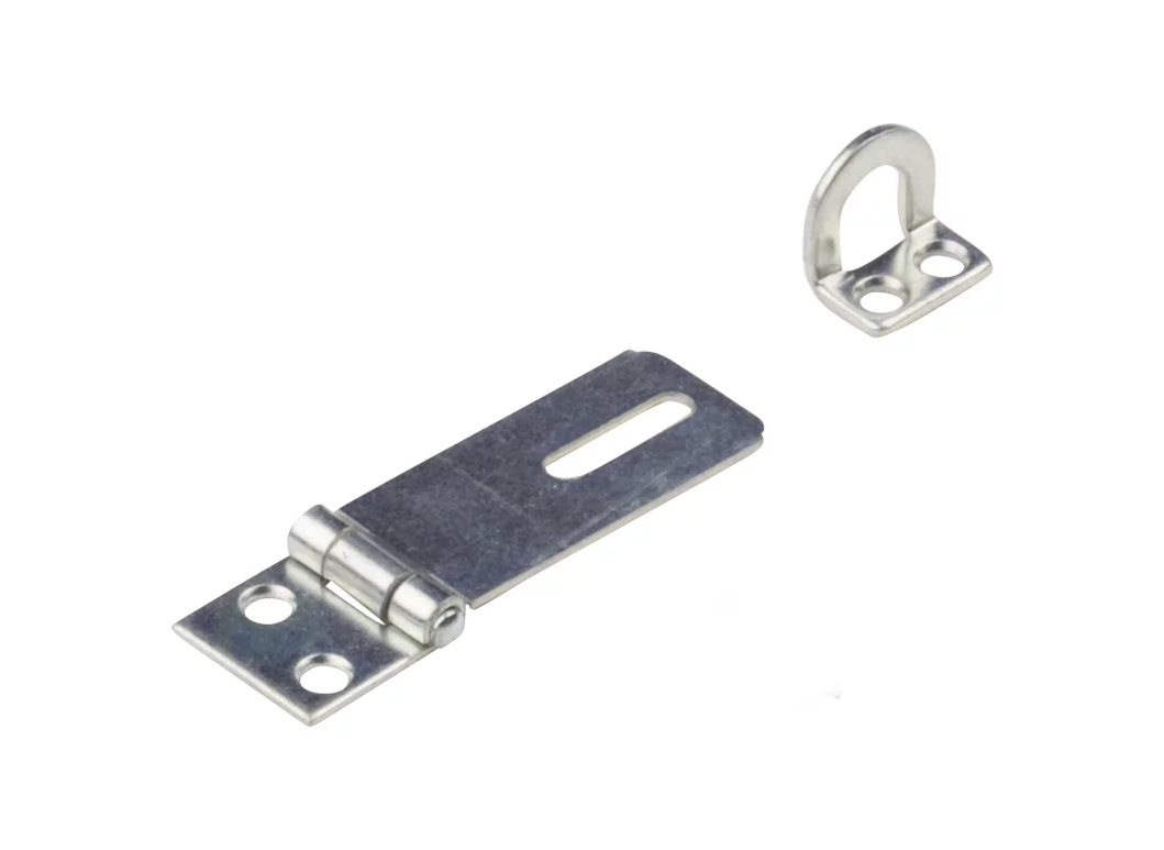 Zinc Safety Hasp, 1-3/4 In.