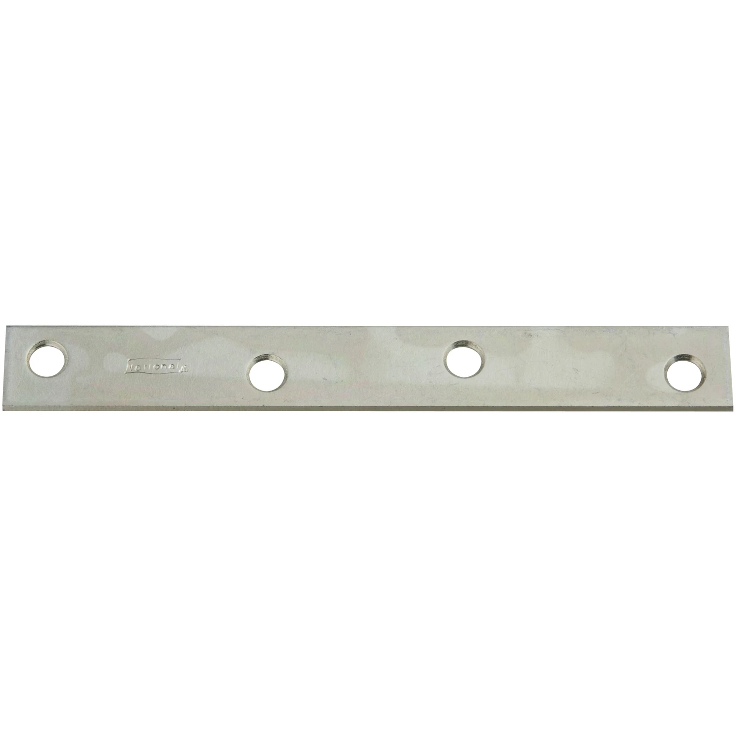 Zinc-plated Steel Mending Plate, 0.75 Inch By 6 Inch