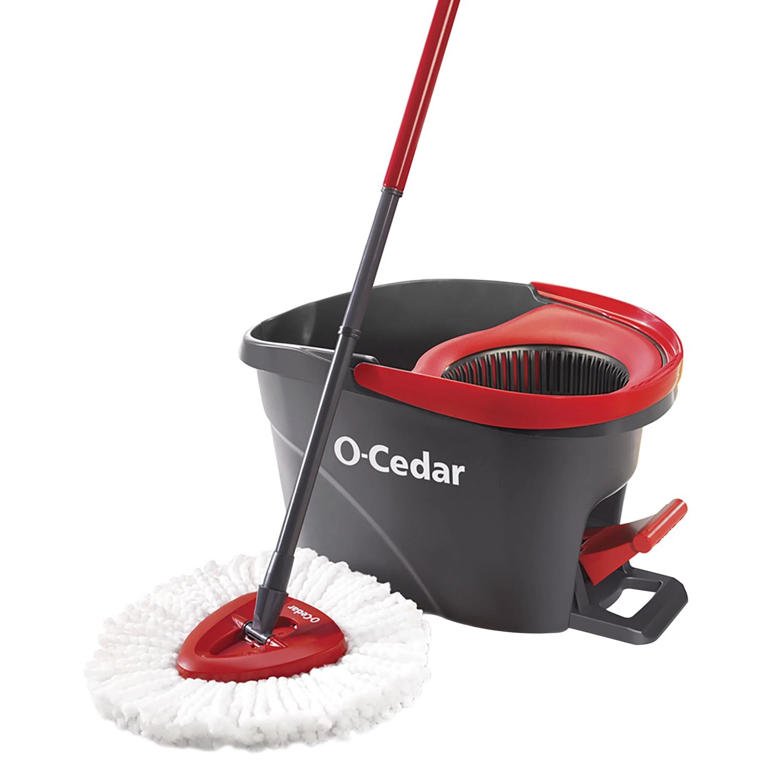 Easy Wring Spin Mop Kit With Bucket And Wringer For Efficient Floor Cleaning