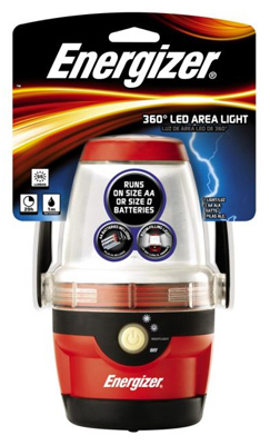 360 Degree Led Area Light With 3 Aa Batteries Included, Model Wrlmf35e