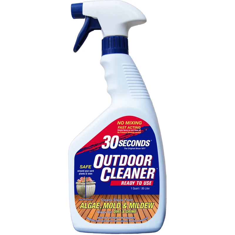 Outdoor Cleaner Ready-to-use 1 Quart Bottle For Exterior Surfaces