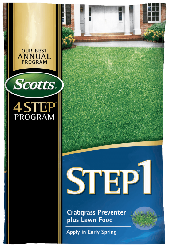 Step 1 Crabgrass Preventer Plus Lawn Food, 13.46 Pounds, Covers 5,000 Square Feet