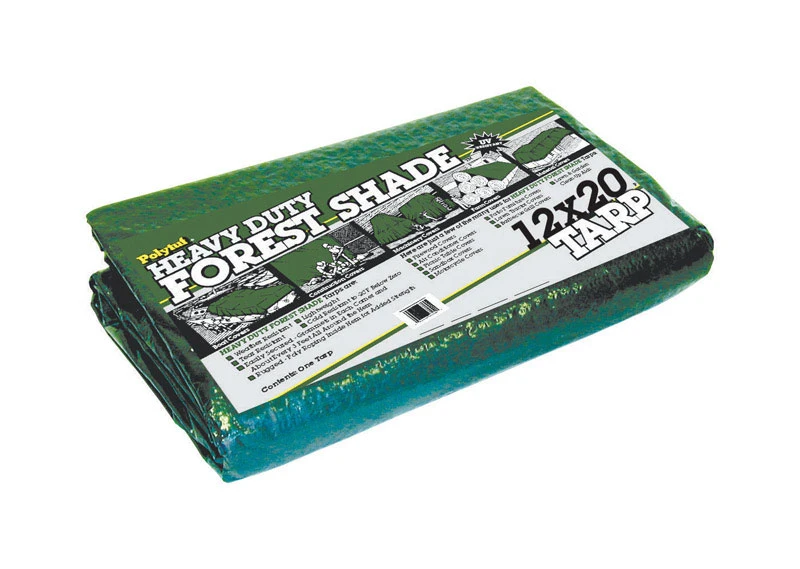 Polytuf 12 Ft. W X 20 Ft. L Heavy Duty Polyethylene Tarp Green