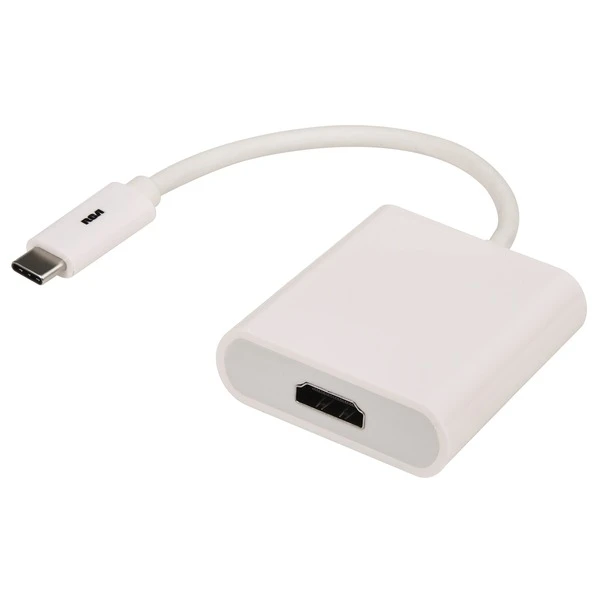 White Type C Usb 3.1 To Hdmi Adapter For Video Output
