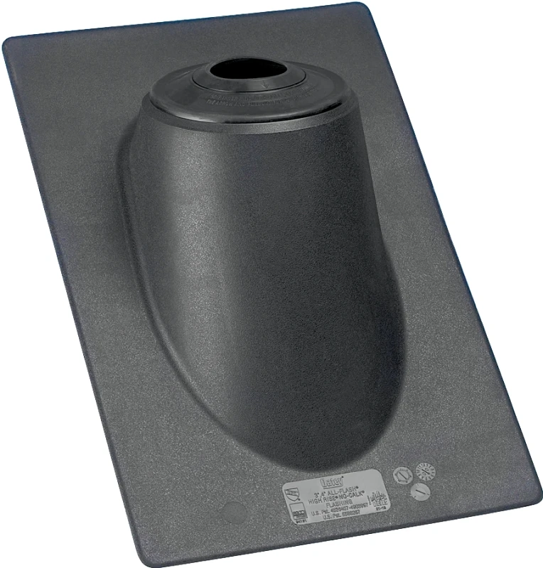 All-flash High-rise 1-1/2 In. To 3 In. Thermoplastic Roof Pipe Flashing