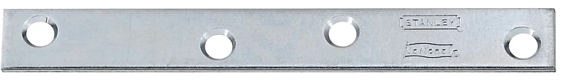 Zinc Mending Plate, 5 Inches By 5/8 Inch