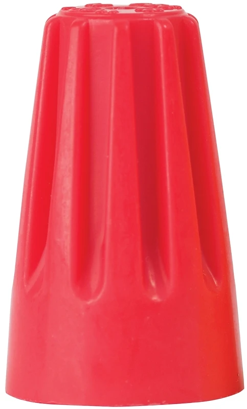 Wing-gard Wire Connector, Twist-on, 18-12 Awg, Red, 125-pk.
