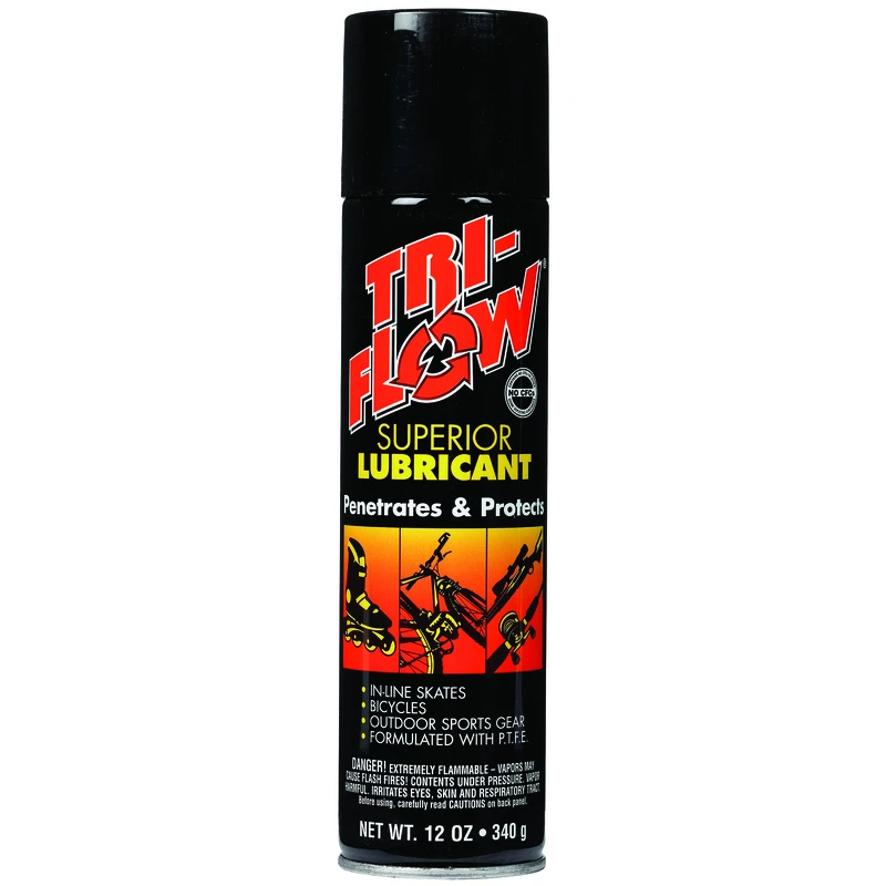 Tri-flow Lubricant With Ptfe Additive, 12 Ounce Aerosol Spray Can