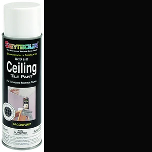 20-051 New White Ceiling Tile Paint 20 Oz Water-based Spray Paint