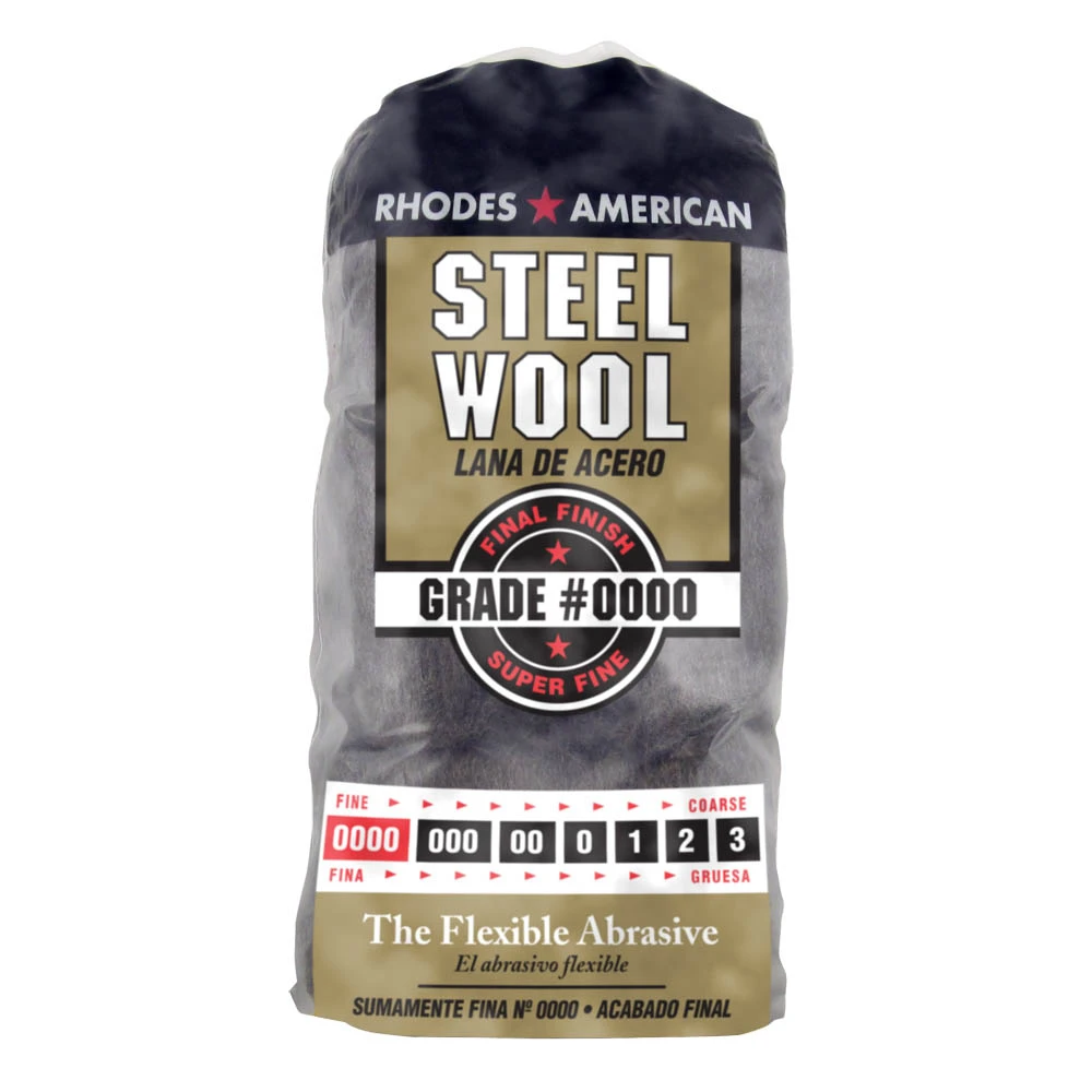 Steel Wool Pads, #0000 Super Fine, 12-pk.