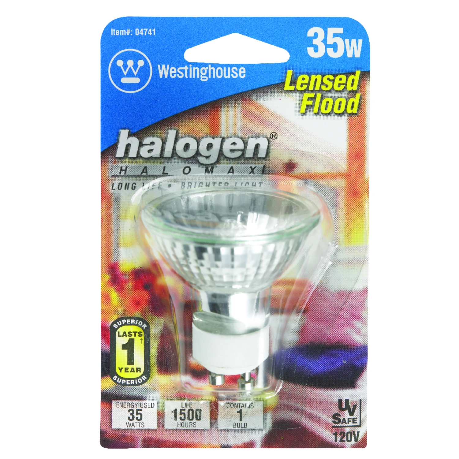 35-watt Halogen Flood Light Bulb