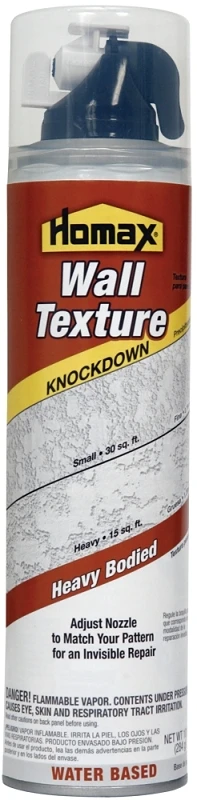 Easy Touch Aerosol Knockdown Texture Spray, 10 Ounce Can For Wall And Ceiling Finishing