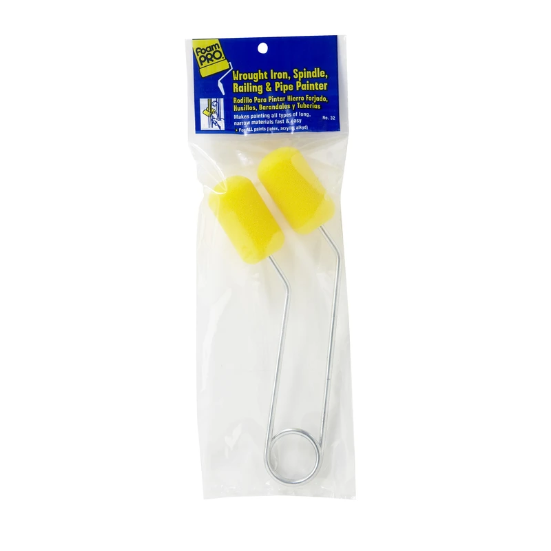 Two-sided Foam Wrought Iron Painter Brush For Smooth And Detailed Painting