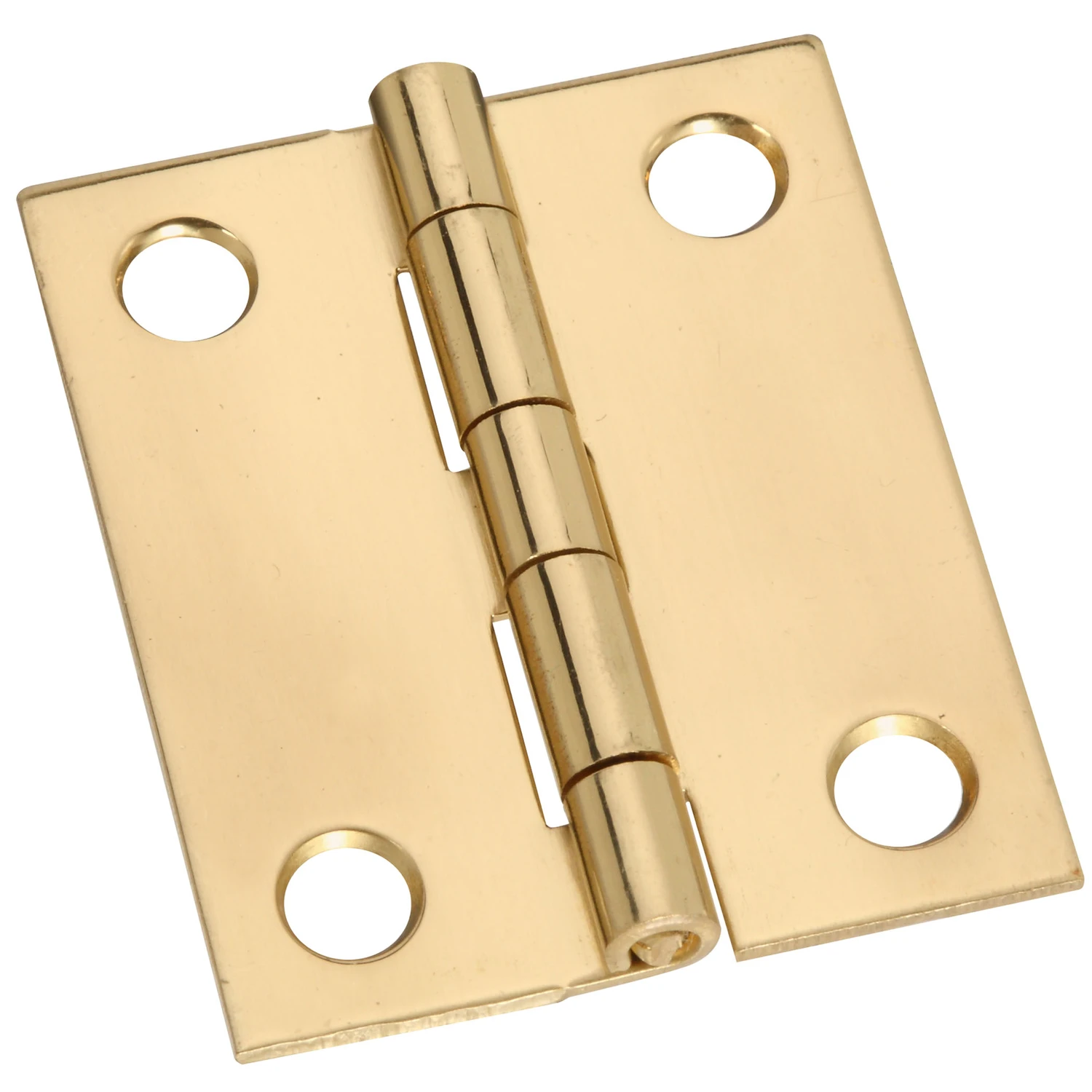 2-pk., 1-1/2 In. Broad Hinges, Light-duty, Brass