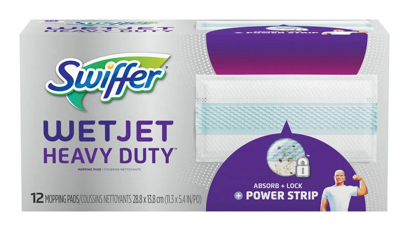 Wet Jet Hd Extra Power Refill Pads, 12-ct.