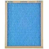 10x25 X 1 In. Fiberglass Air Filter, 30 Days