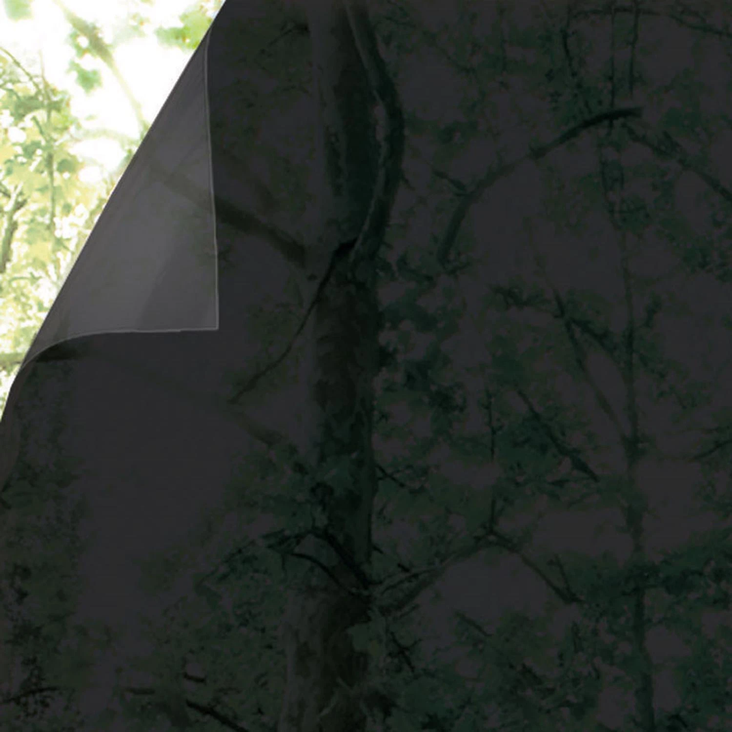 3 Ft. X 6.5 Ft. Black Privacy Control Static Window Film