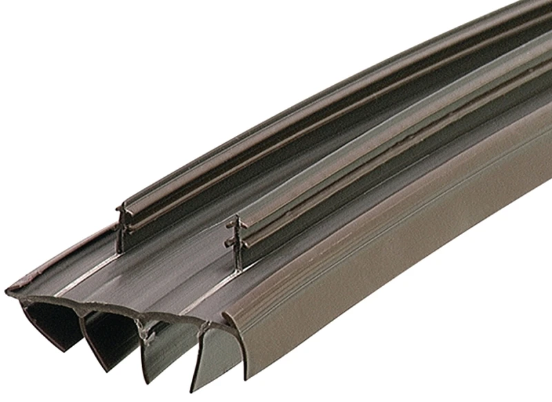 35-3/4 In. X 1-3/4 In. Brown Kerf Style Door Bottom With Vinyl Fins