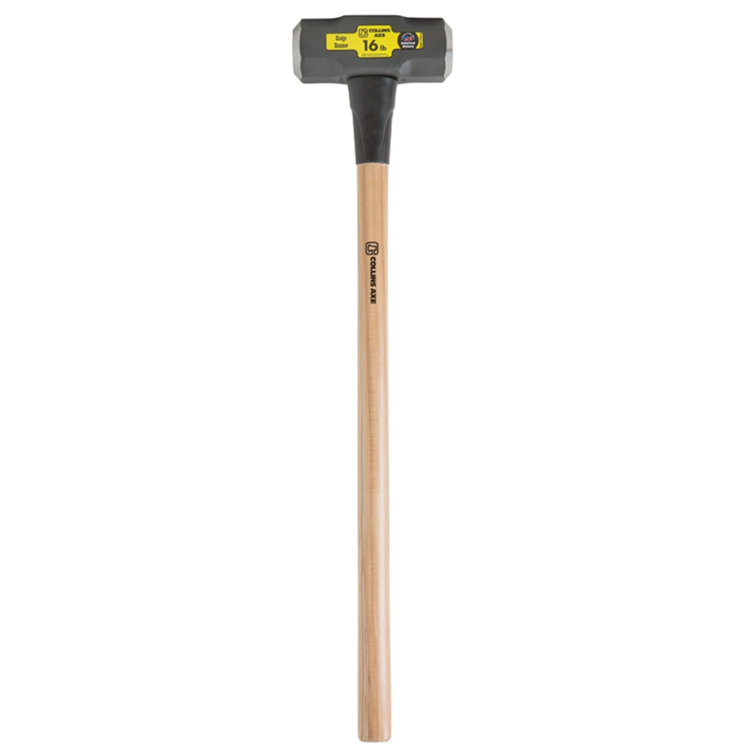 16 Pound Sledge Hammer With 36 Inch Hickory Handle Heavy Duty
