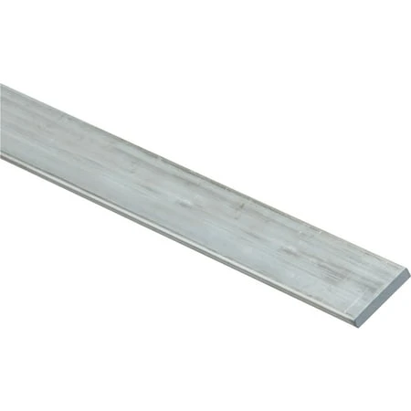 N258-186 Aluminum Flat Bar, 3/4 In W X 96 In L X 1/8 In Thick