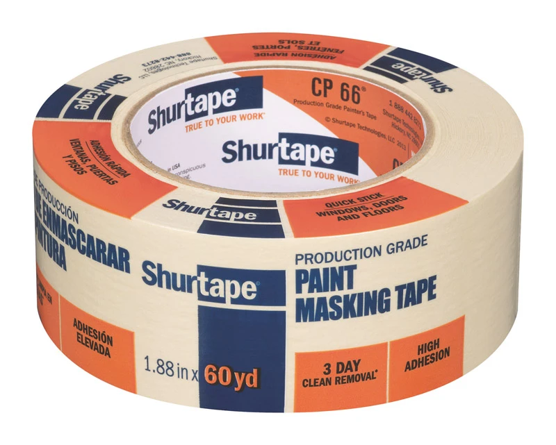 Shurtape 1.88 In. W X 60 Yd. L Tan High Strength Painter's Tape 1 Pk