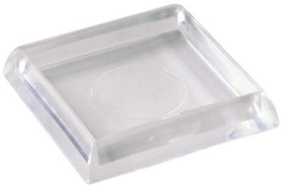 4-pack 1-7/8-inch Clear Square Furniture Cups