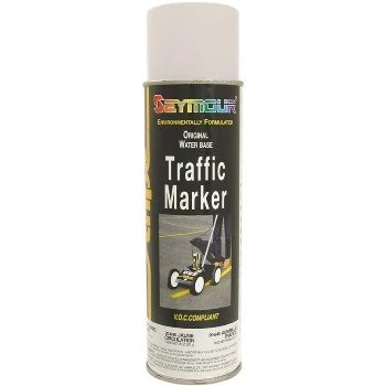Tm20-642 Traffic White Stripe Marker Paint, 20 Ounce
