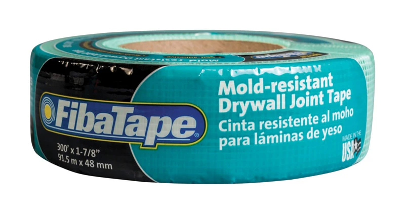 Fibatape Mold-resistant Drywall Tape Green 1 And 7 Eighths Inch By 300 Feet