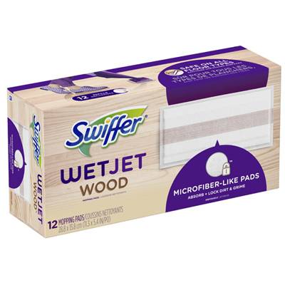 Wetjet Wood Cleaning Pad, 12-ct.