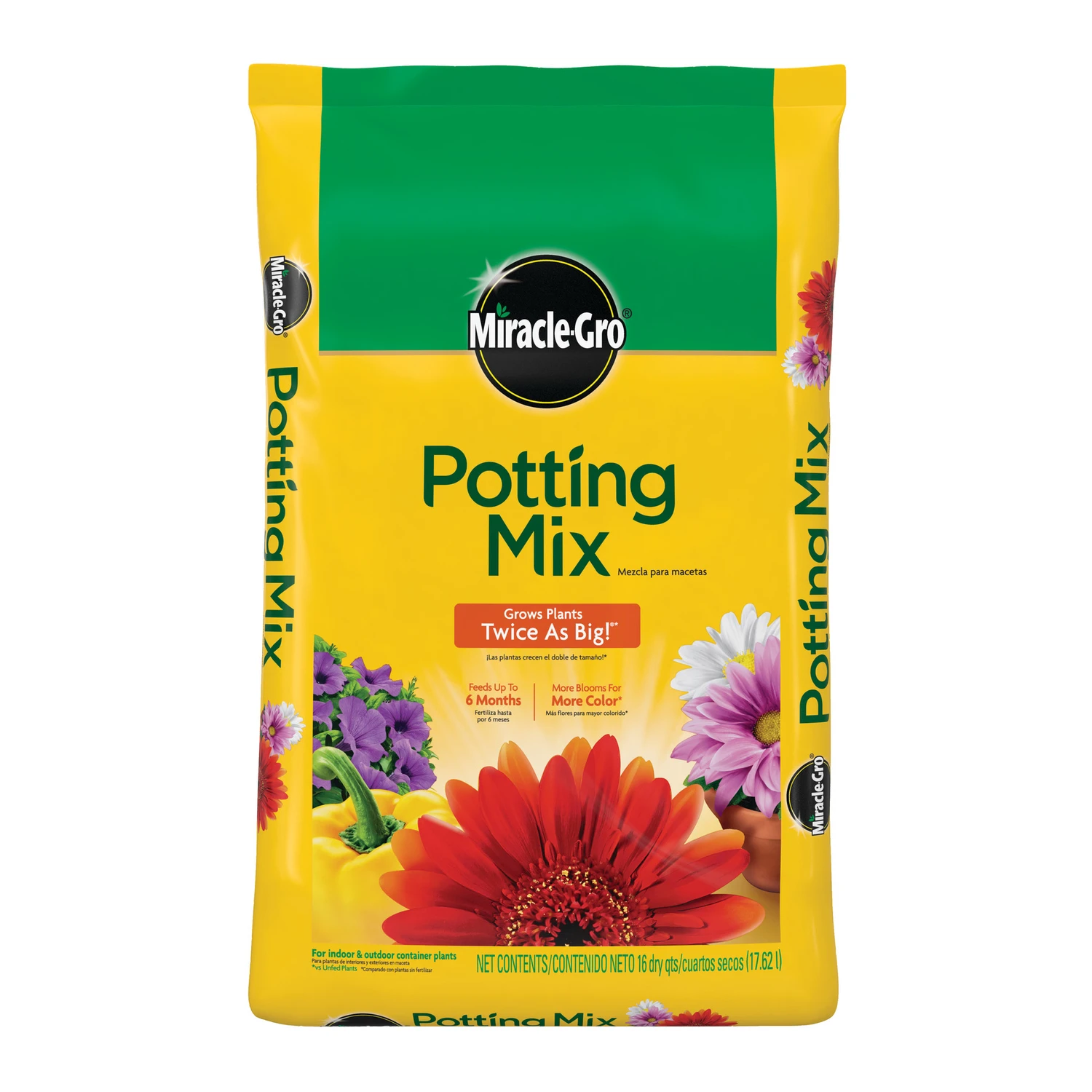 Premium Potting Mix 16 Quart Bag High Quality Soil For Container Gardening