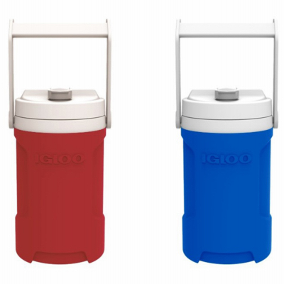 Latitude Blue Beverage Cooler, Half Gallon Capacity