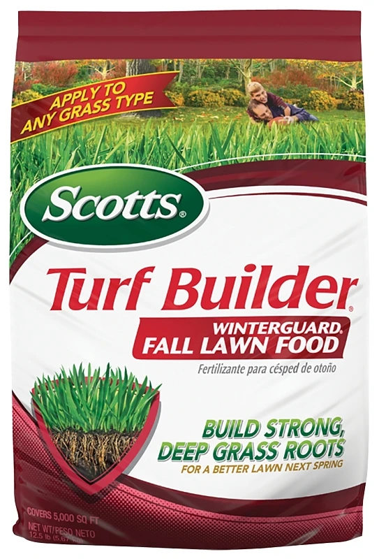 Turf Builder Winterguard Fall Lawn Food Fertilizer 11 Pounds Covers 4000 Square Feet